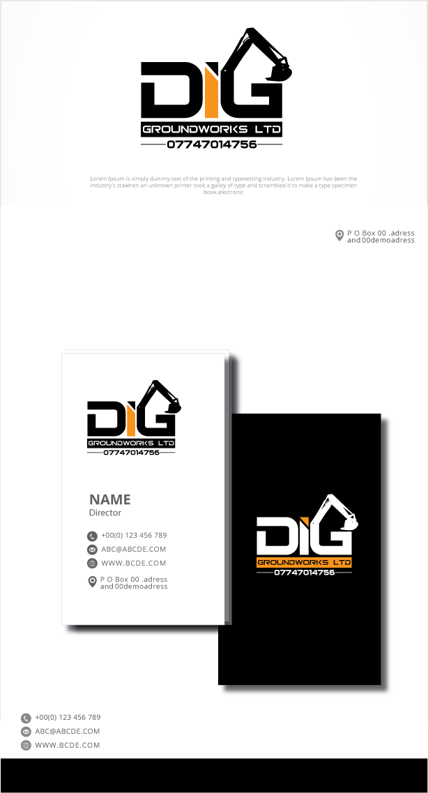 Logo Design by graphicevolution for Lee baker building and groundworks | Design #25474530