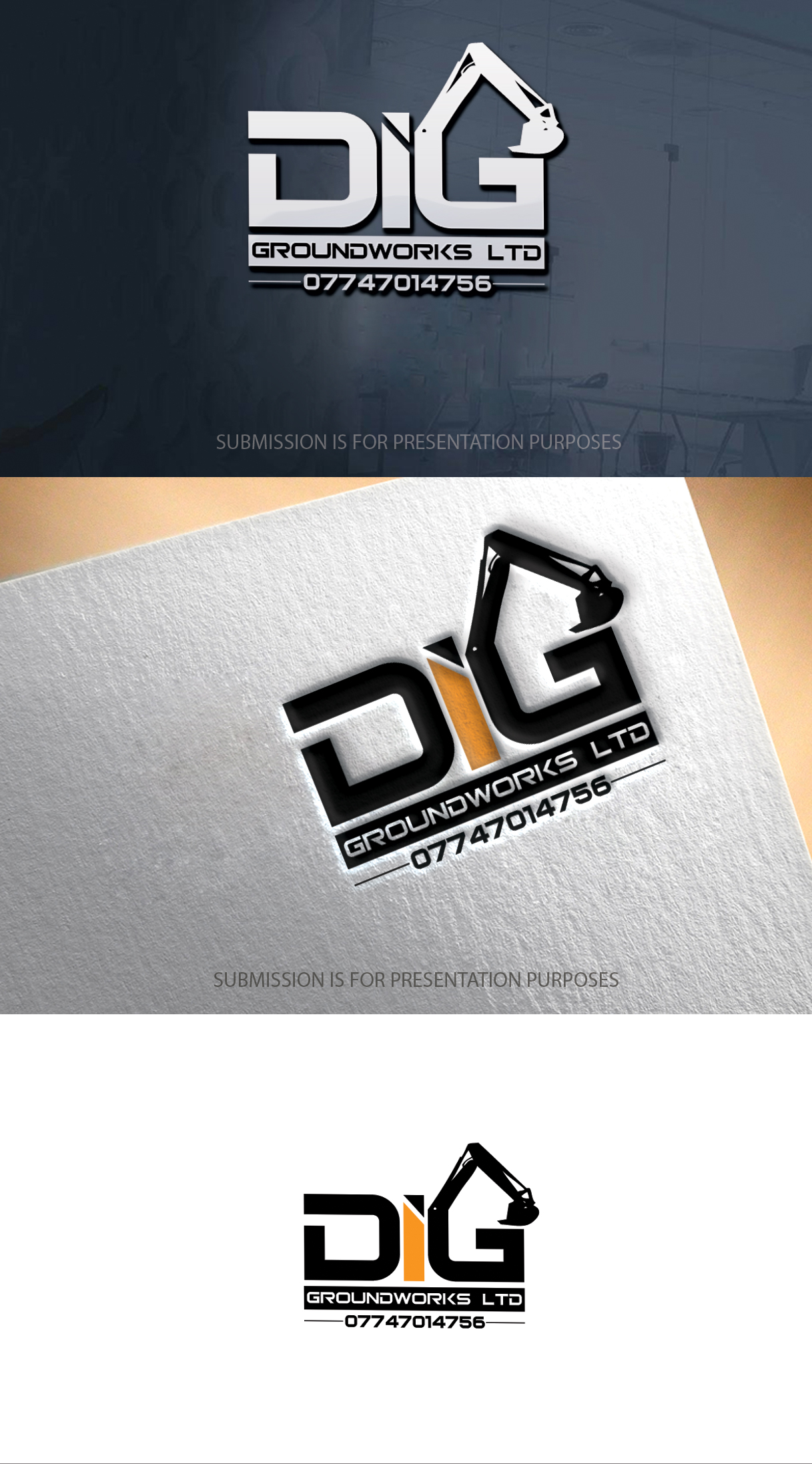 Logo Design by graphicevolution for Lee baker building and groundworks | Design #25474531