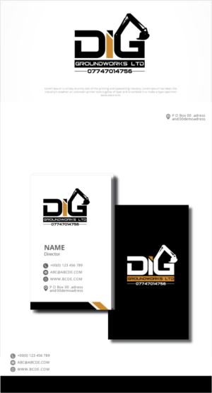 Logo Design by graphicevolution for Lee baker building and groundworks | Design: #25484327