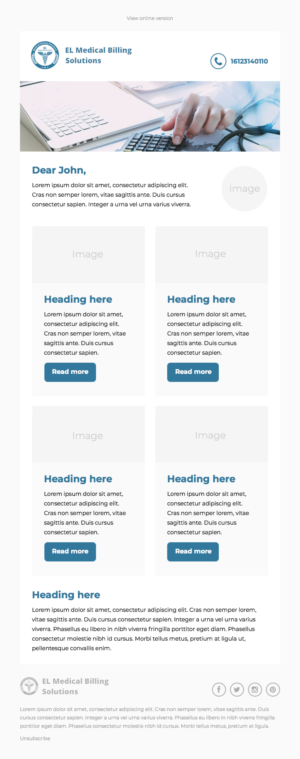 Email Marketing Design by Veng