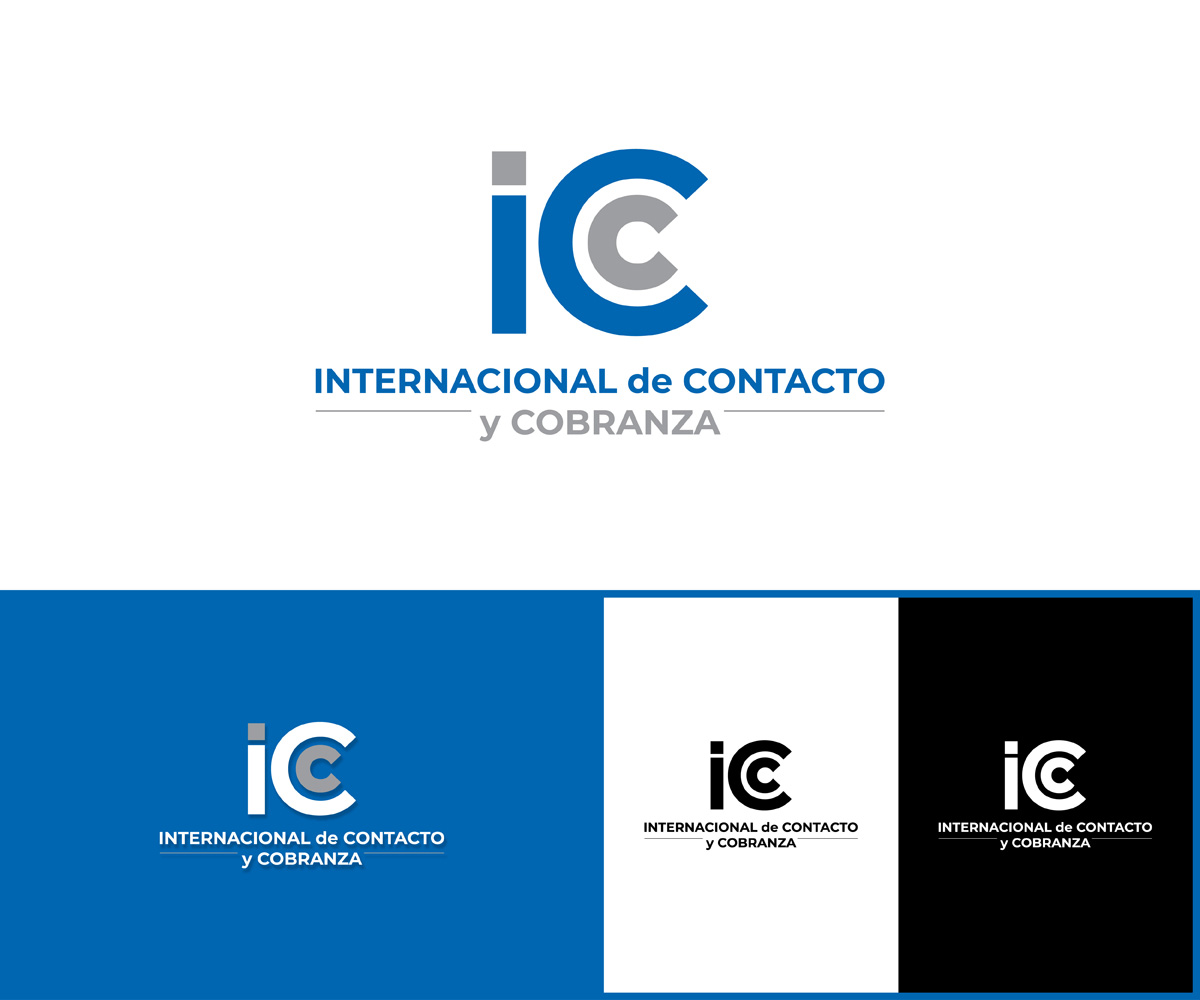 Logo Design by MoonFeather for Internacional de Contacto y Cobranza | Design #25480220