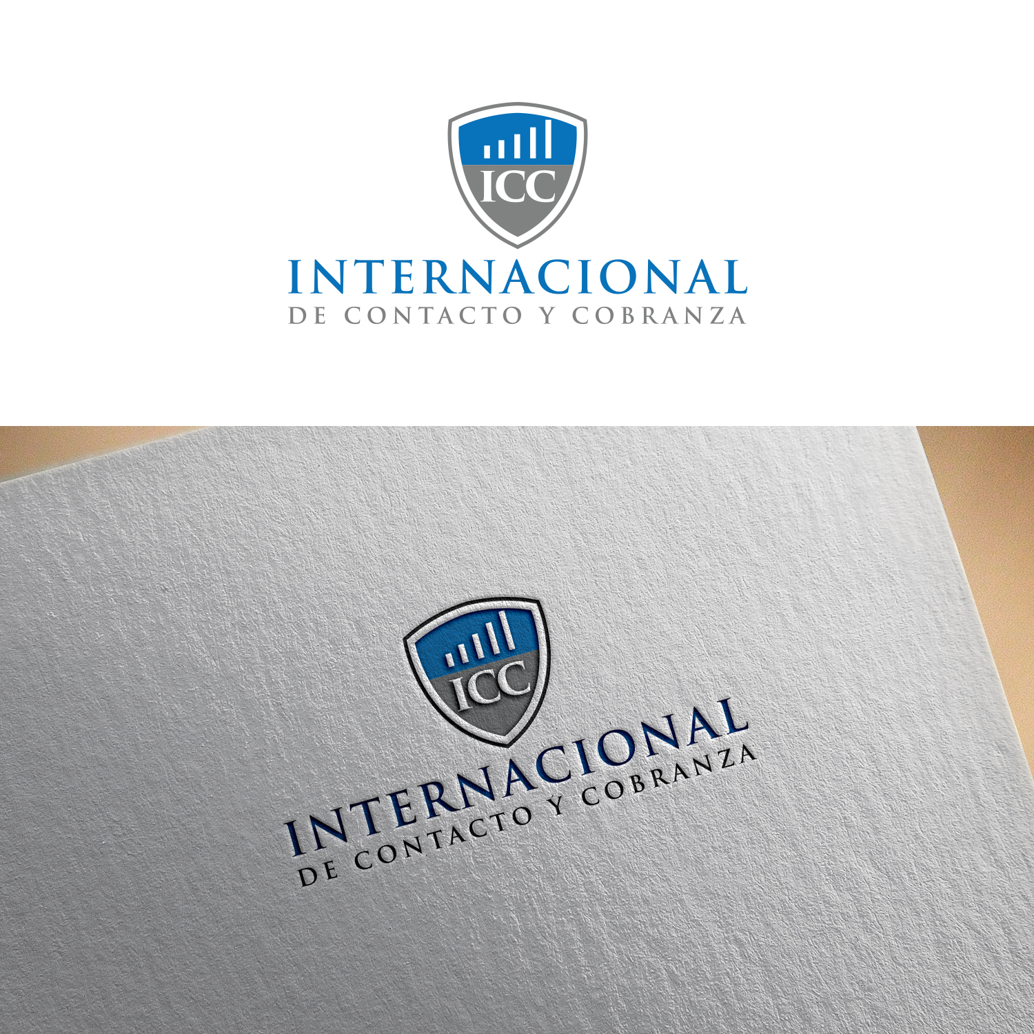 Logo Design by MG.graphics for Internacional de Contacto y Cobranza | Design #25495327