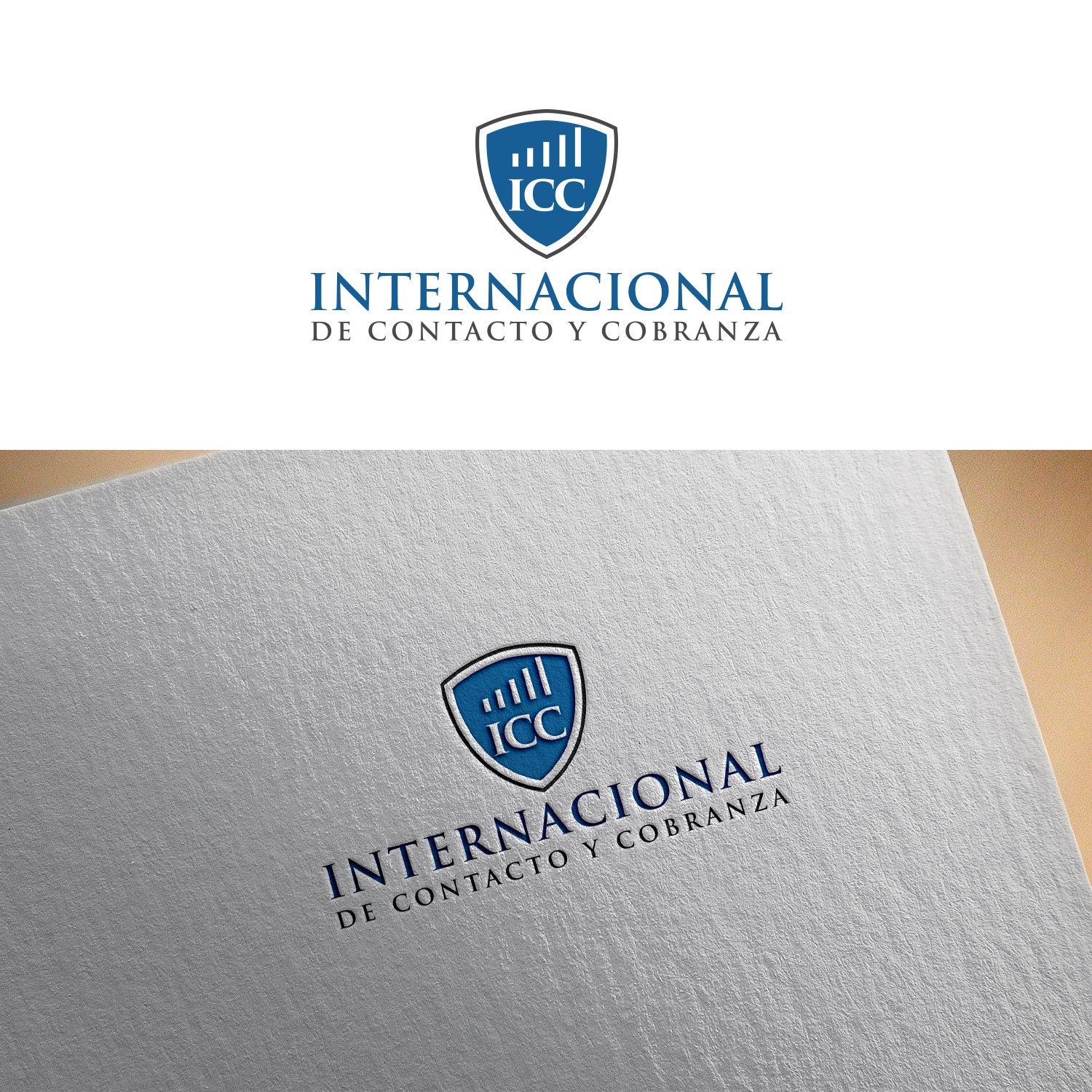 Logo Design by MG.graphics for Internacional de Contacto y Cobranza | Design #25509571