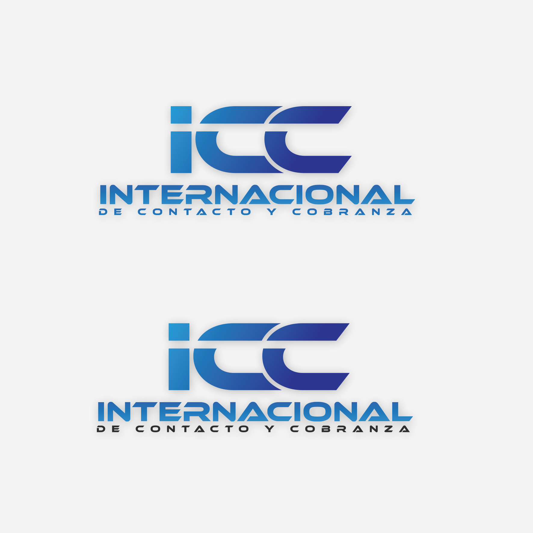 Logo Design by IdentsArt for Internacional de Contacto y Cobranza | Design #25488811