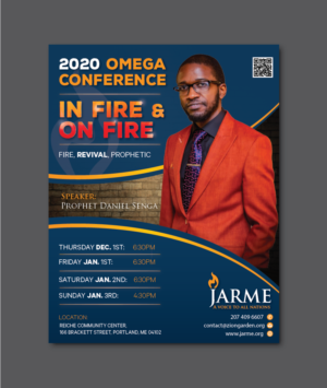 Flyer for annual OMEGA CONFERENCE 2020 | Flyer Design by alex989