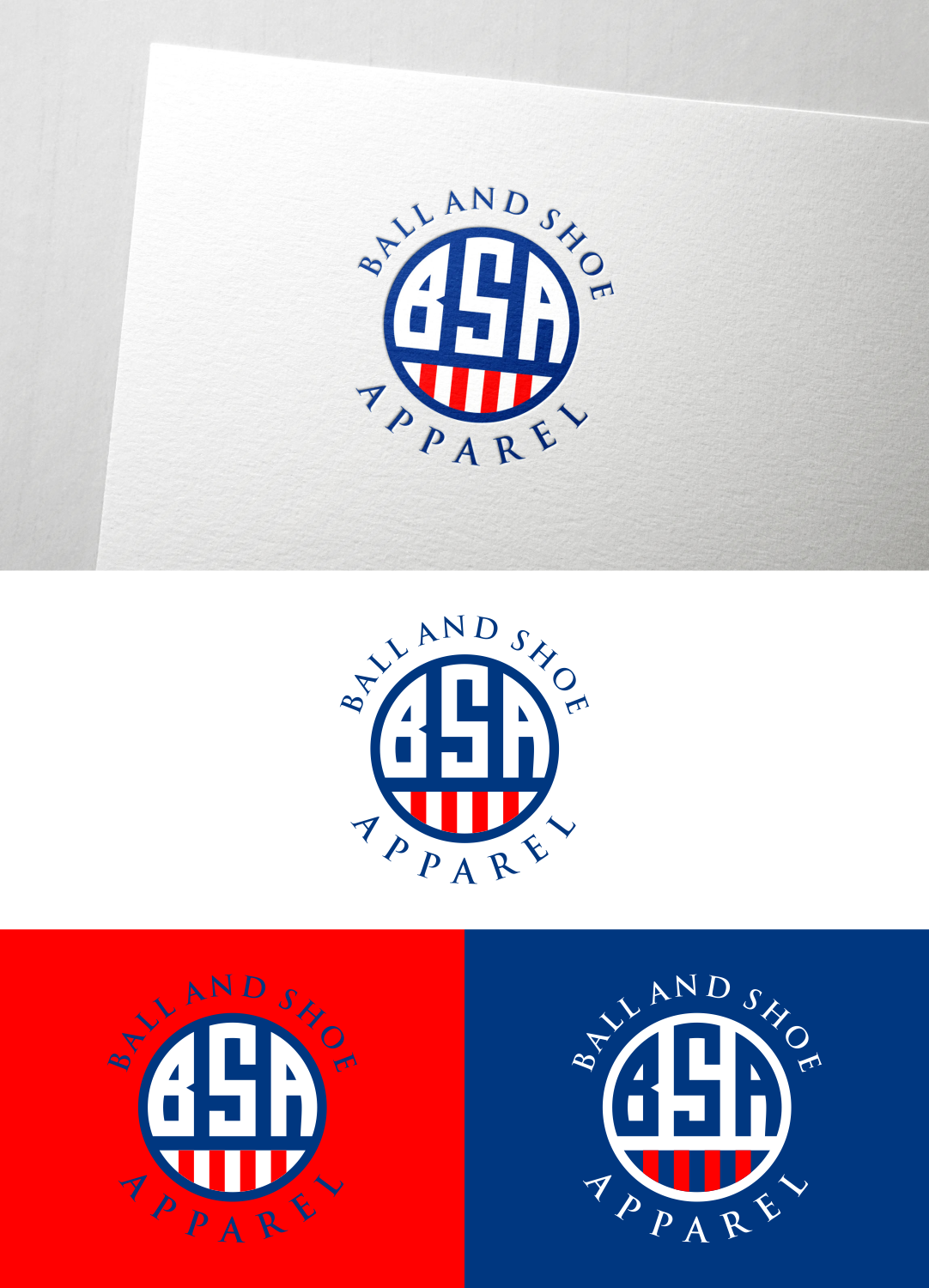 Logo-Design von febrie für Ball and Shoe | Design #25476226