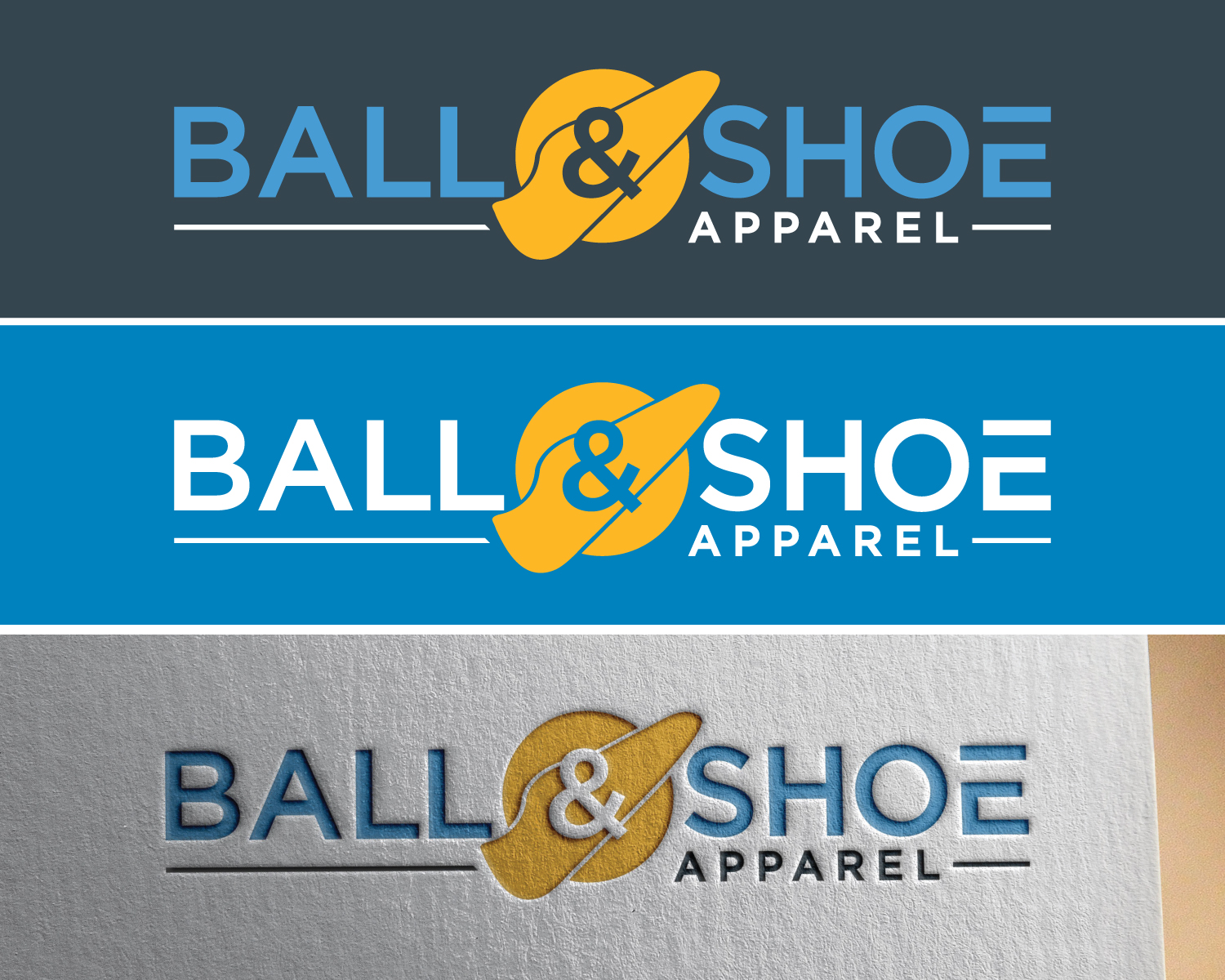 Logo Design by Atec for Ball and Shoe | Design #25485553