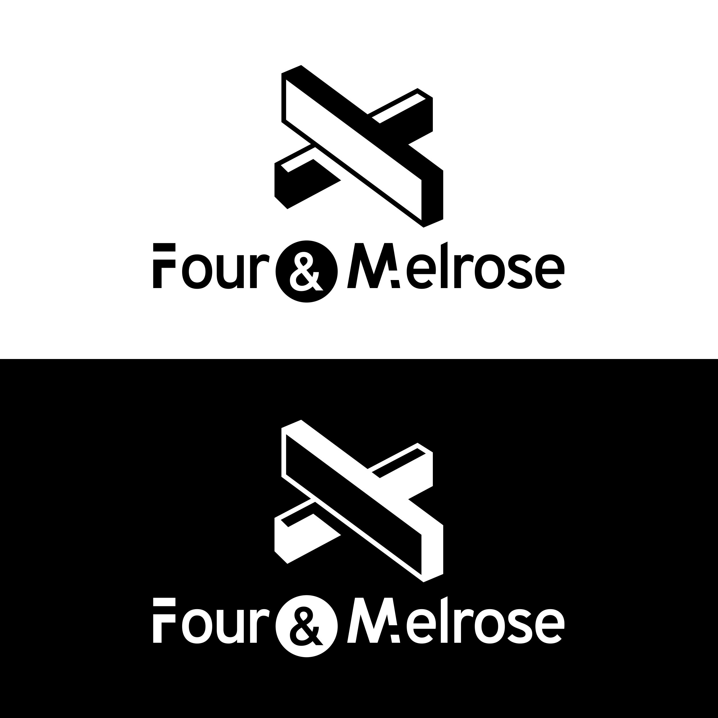 Logo Design by Mahe Studio for Four & Melrose | Design: #25550571