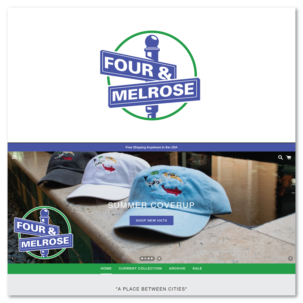 Logo Design by Sujit Banerjee for Four & Melrose | Design #25484010