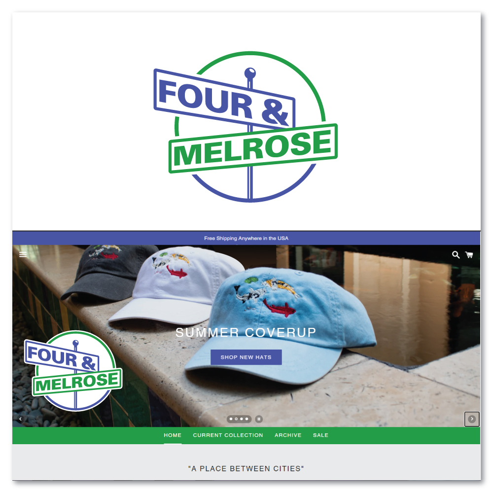 Logo Design by Sujit Banerjee for Four & Melrose | Design #25491777