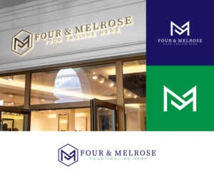 Logo Design by Freddesign for Four & Melrose | Design: #25494104