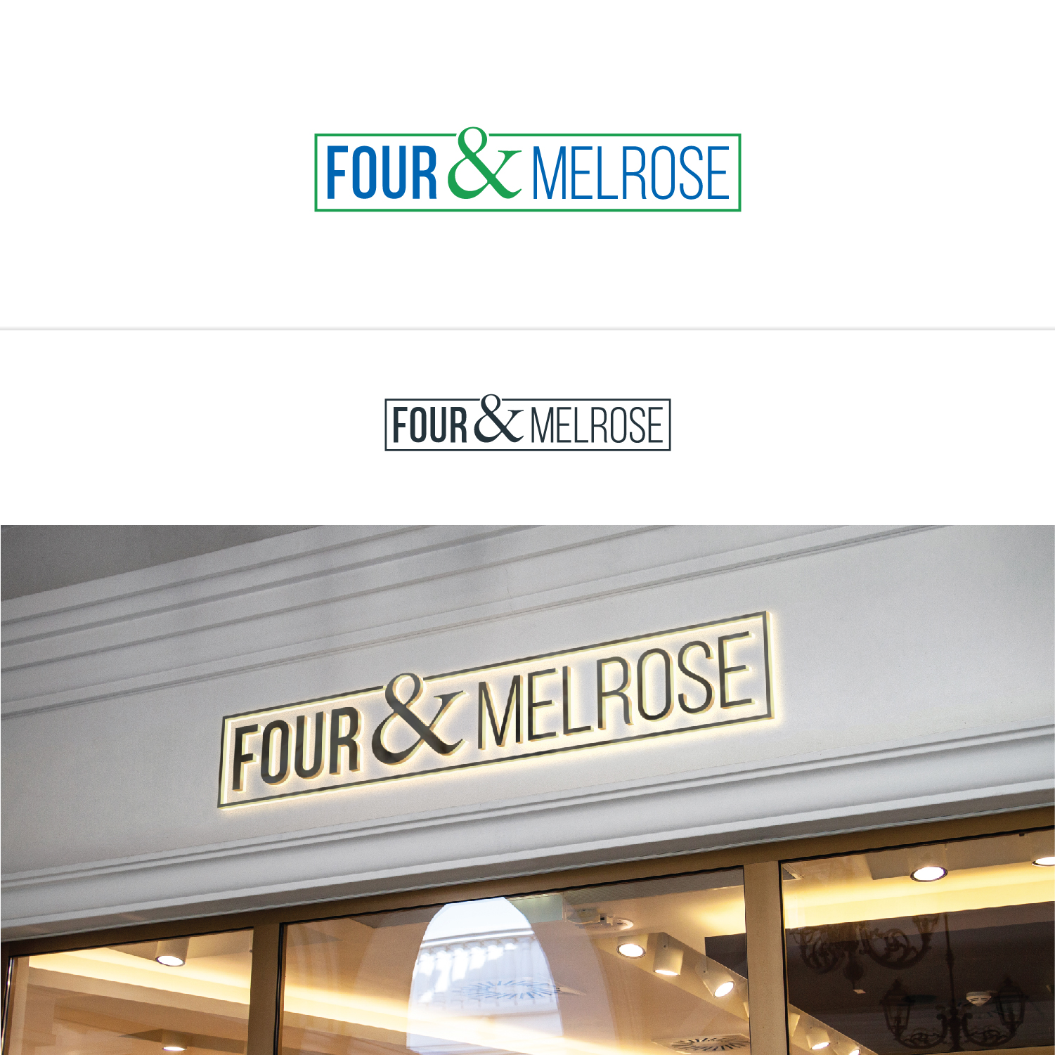 Logo Design by Maxo-Biz for Four & Melrose | Design #25483781