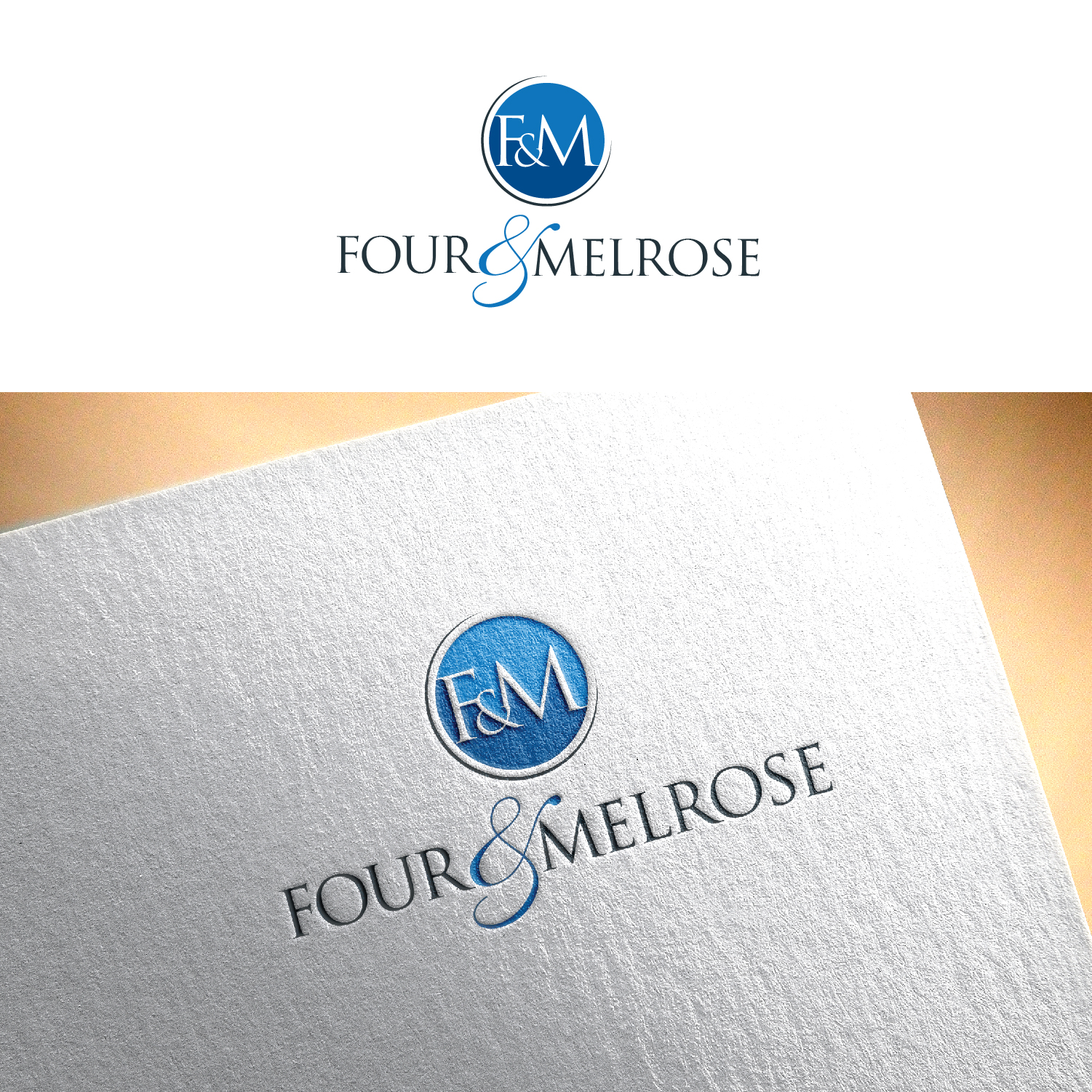Logo Design by Maxo-Biz for Four & Melrose | Design #25483783