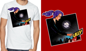 T-shirt Design by ally designs