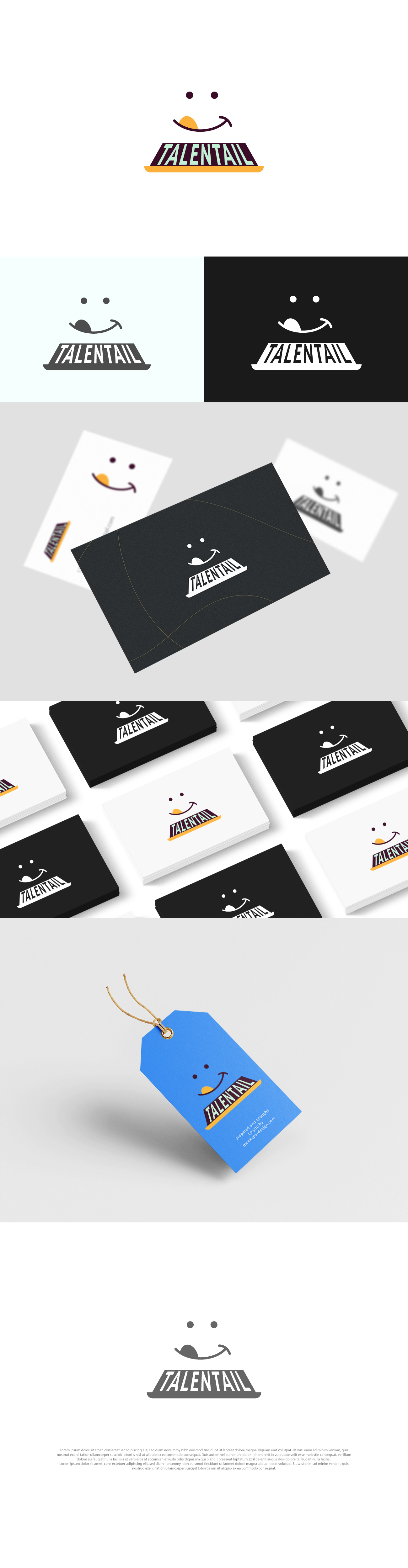 Logo Design by Moon Design. for Australia Talentail Pty Ltd | Design #25479600