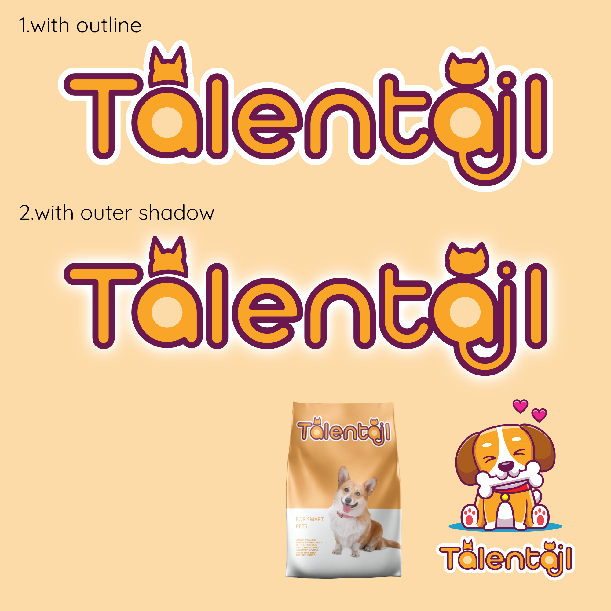 Logo Design by Lazvino for Australia Talentail Pty Ltd | Design #25483551