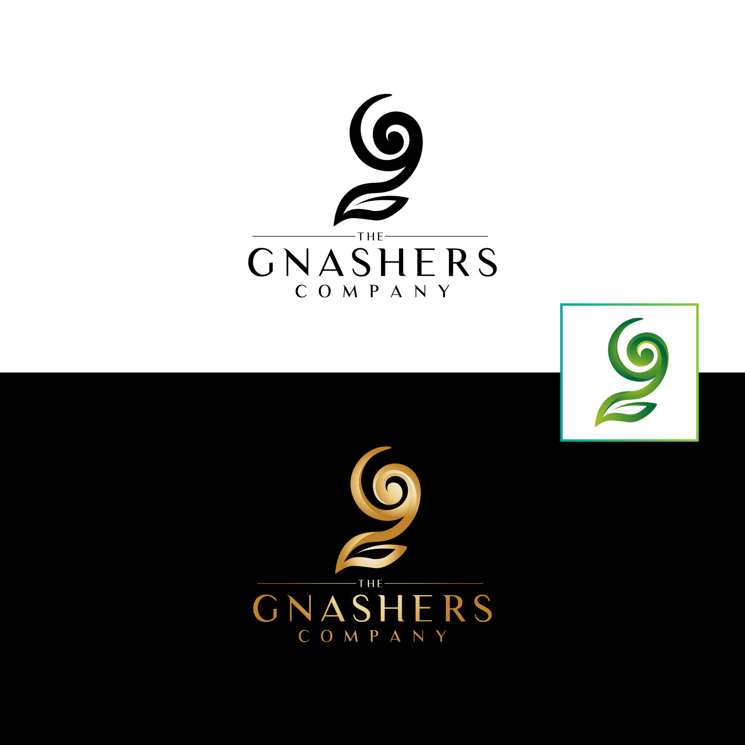 Logo Design by GenArt for The Gnashers Company | Design #25477939