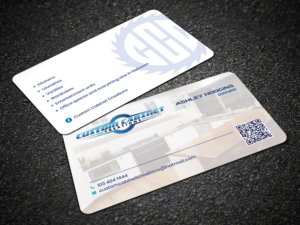 Business Card Design by Sandaruwan for Custom cabinet creations | Design #25479164