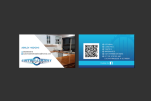 Business Card Design by Creations Box 2015 for Custom cabinet creations | Design: #25496426