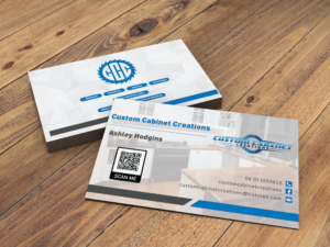 Business Card Design by Walker Designer 2 for Custom cabinet creations | Design: #25480670