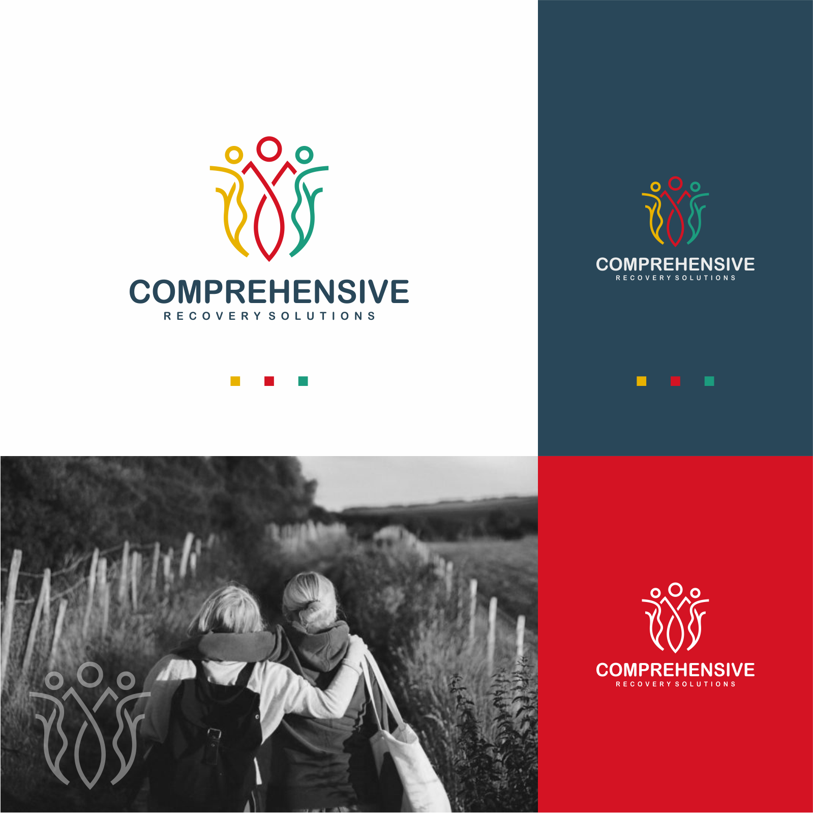 Logo Design by Sibyle for Comprehensive Recovery Solutions | Design #25484150