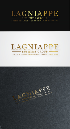 Lagniappe Business Group: Public Relations. Communication Strategy. Branding. | Diseño de Logo por IdentsArt