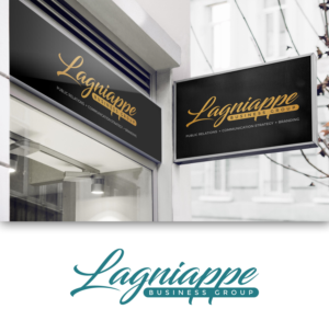 Lagniappe Business Group: Public Relations. Communication Strategy. Branding. | Logo Design by dk_Grafika