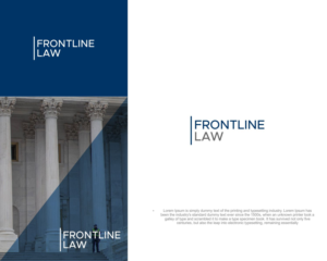 Frontline Law | Design de Logo par Apple Dsigner
