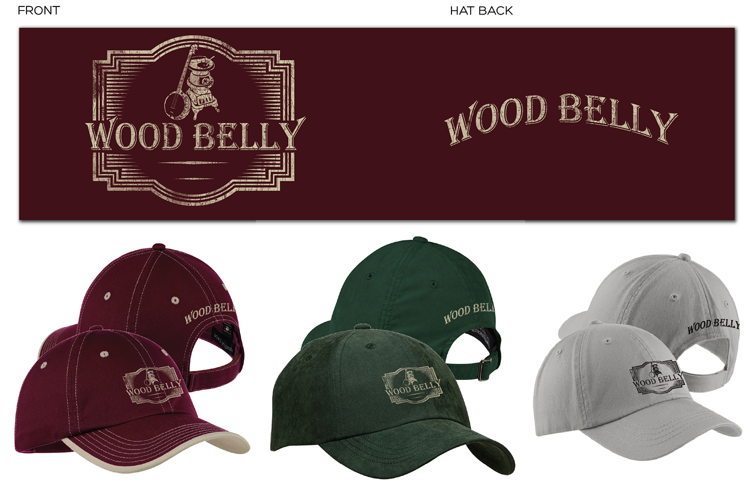 T-shirt Design by CoffeeBreak88 for Wood Belly Music | Design #25611022