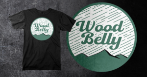 T-Shirt-Design von Elmer G. Amante für Wood Belly Music | Design #25502610