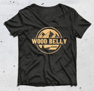T-shirt Design by Alaya for Wood Belly Music | Design: #25554280