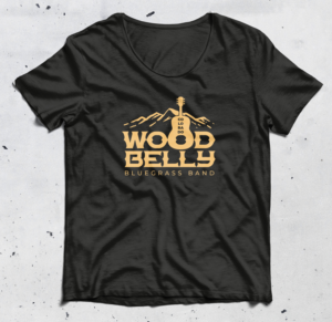 T-shirt Design by Alaya for Wood Belly Music | Design: #25569736