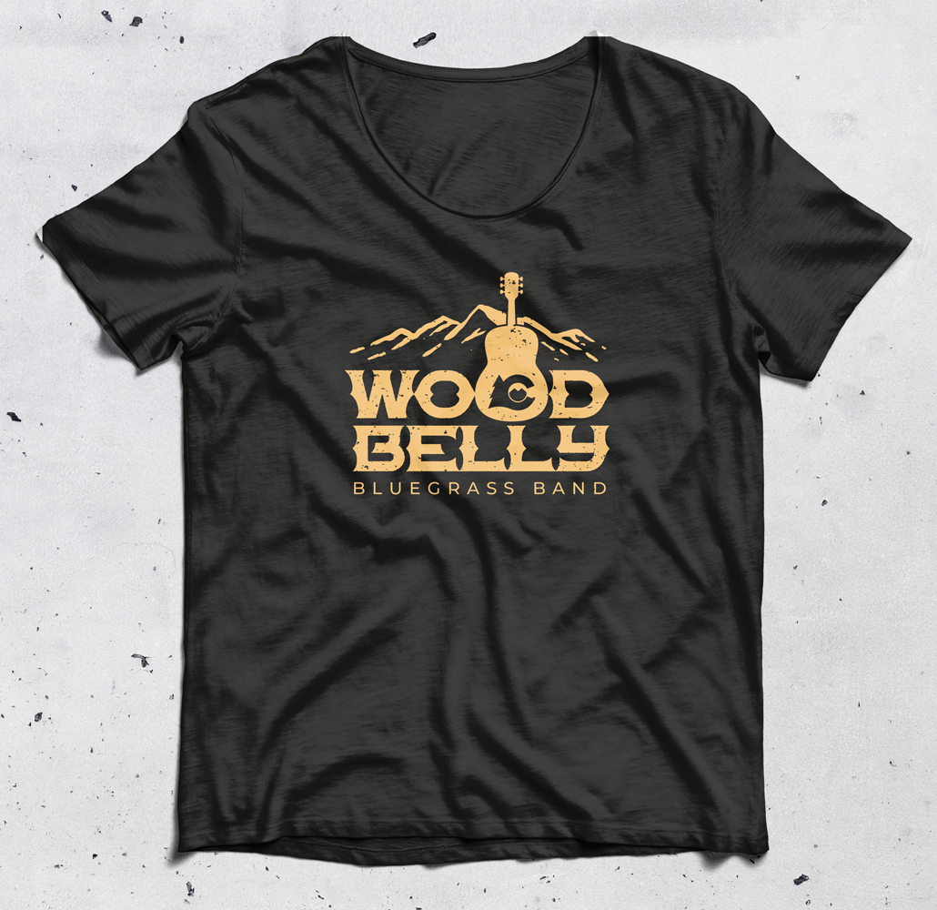 Design de T-shirt par Alaya pour Wood Belly Music | Design #25569737