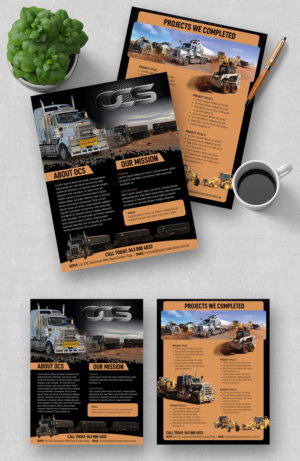 Company profile flyer | Design de Flyer par Achiver