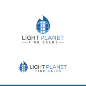 Light Planet - Fire Sales | Logo Design by b4usonai