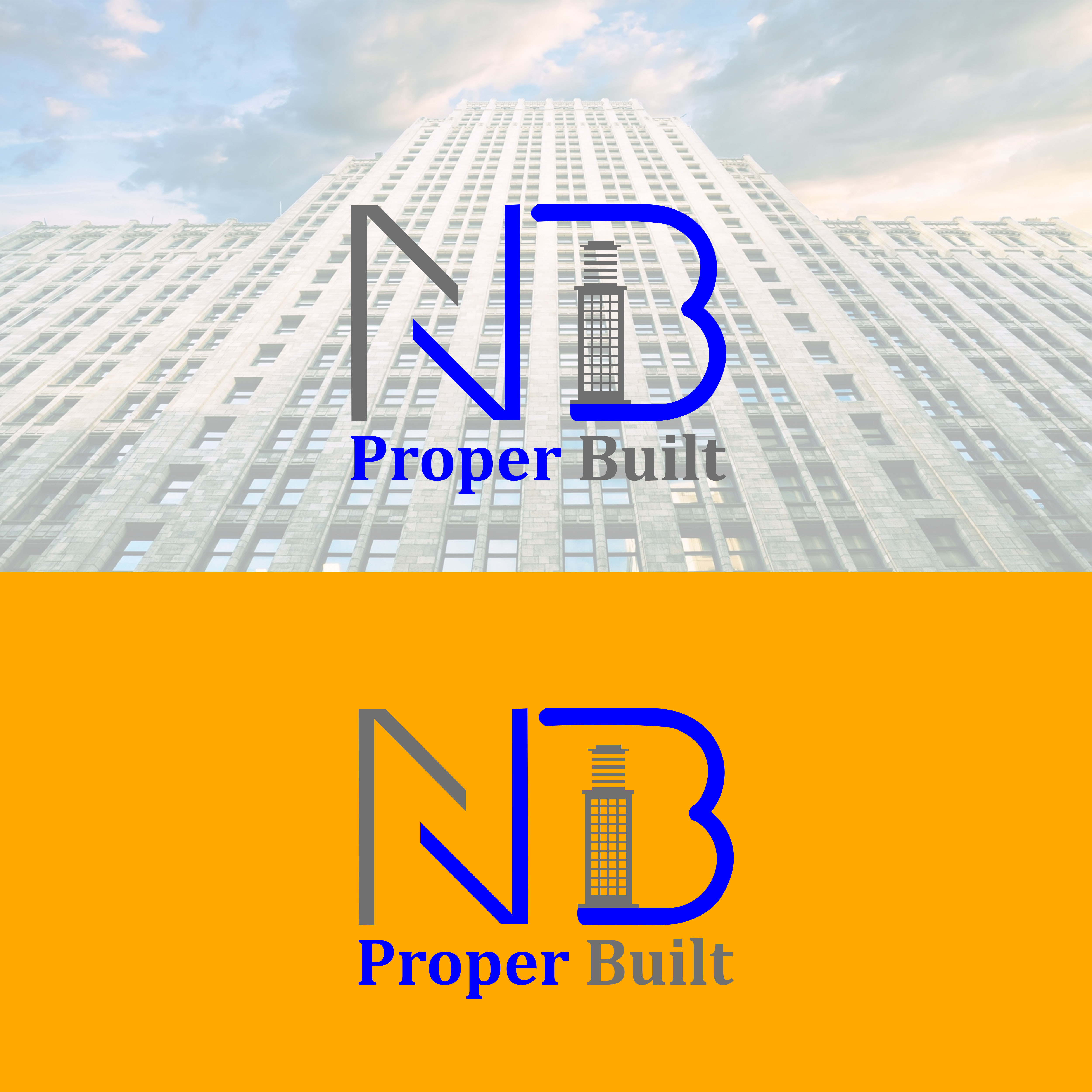 Logo Design by khizar_911 for ProperBuilt  | Design #25485526