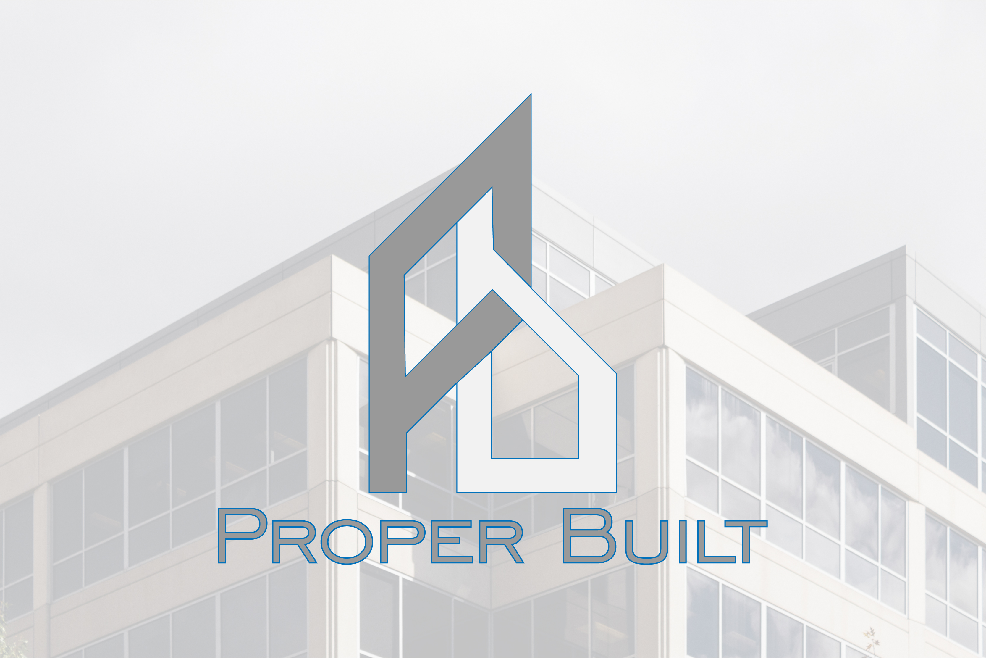 Diseño de Logo por khizar_911 para ProperBuilt  | Diseño #25487274