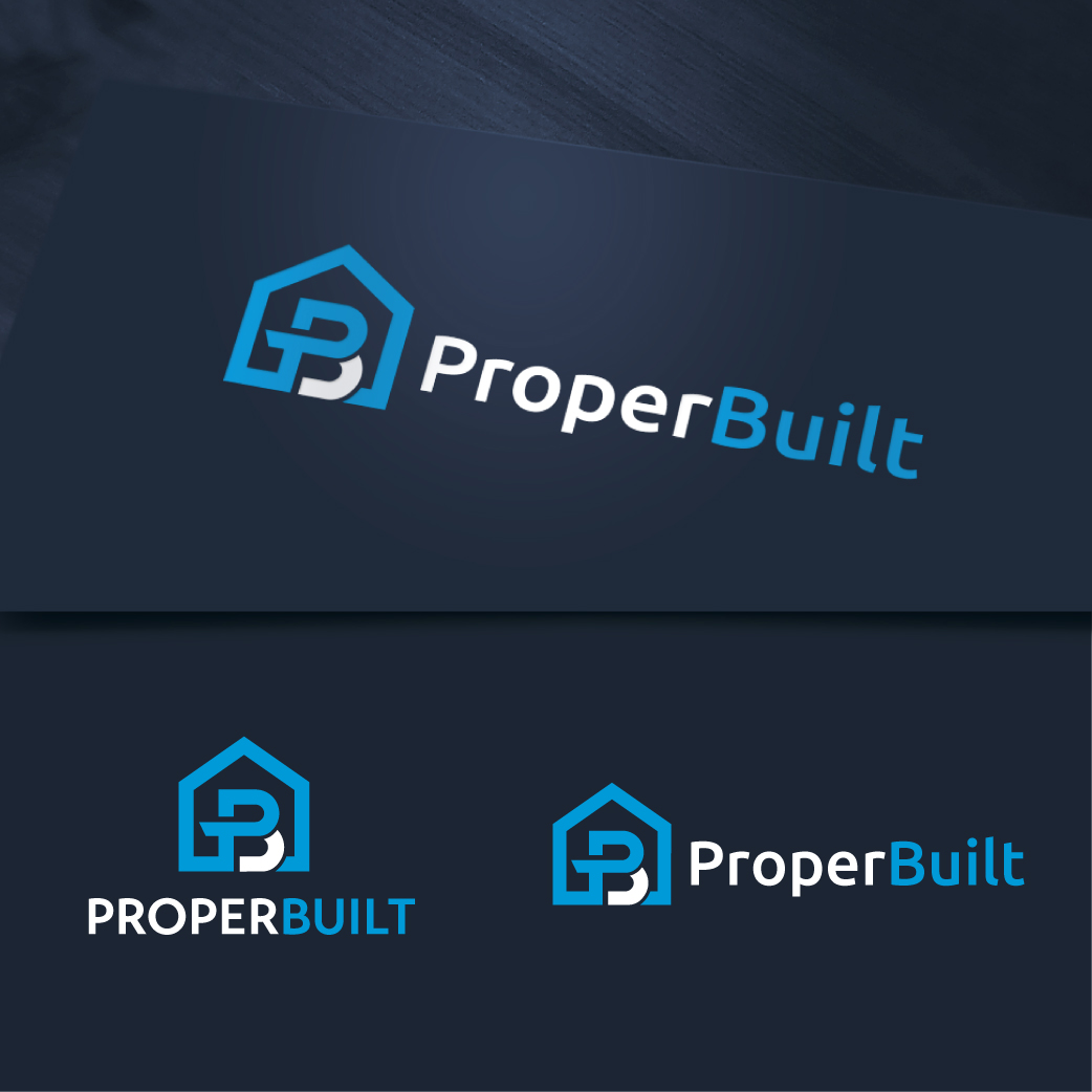 Logo Design by WooW Designs for ProperBuilt  | Design #25487228