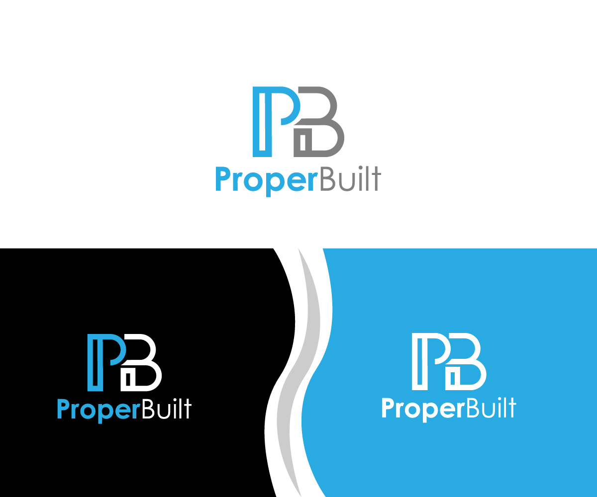 Logo Design by fauzan harun for ProperBuilt  | Design #25487029
