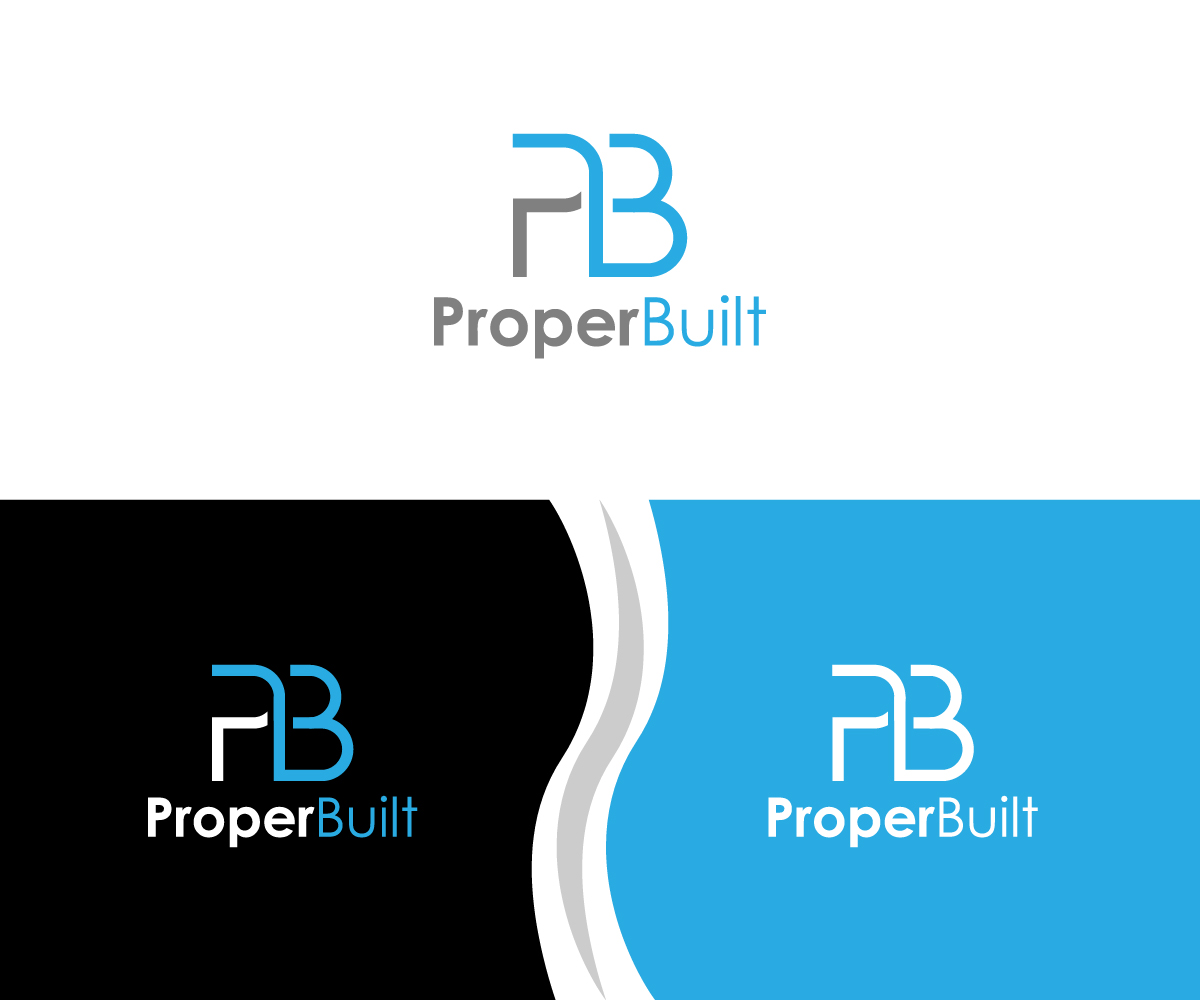 Logo Design by fauzan harun for ProperBuilt  | Design #25487031