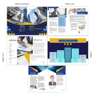 Asset tracing and investigation firm requires marketing brochure for services | Diseño de Brochure por Finley Johnson