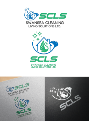 Swansea Cleaning Living Solutions Ltd (SCLS) | Logo-Design von josedomingo