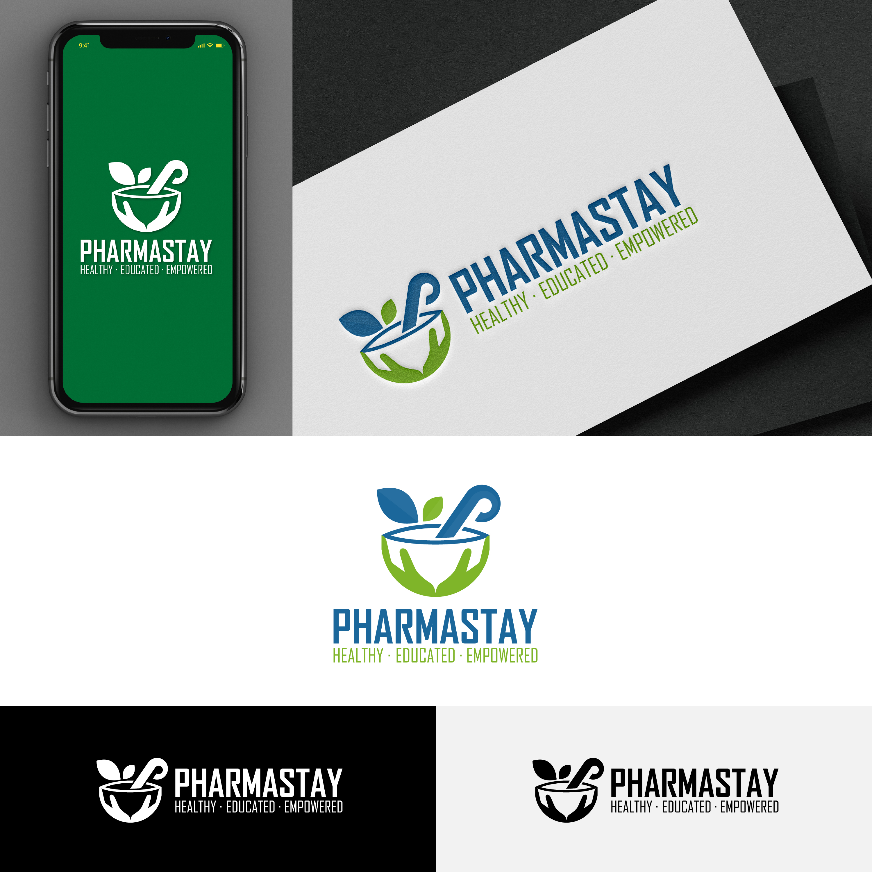 Logo Design by ICKE for Pharmastay | Design #25498129
