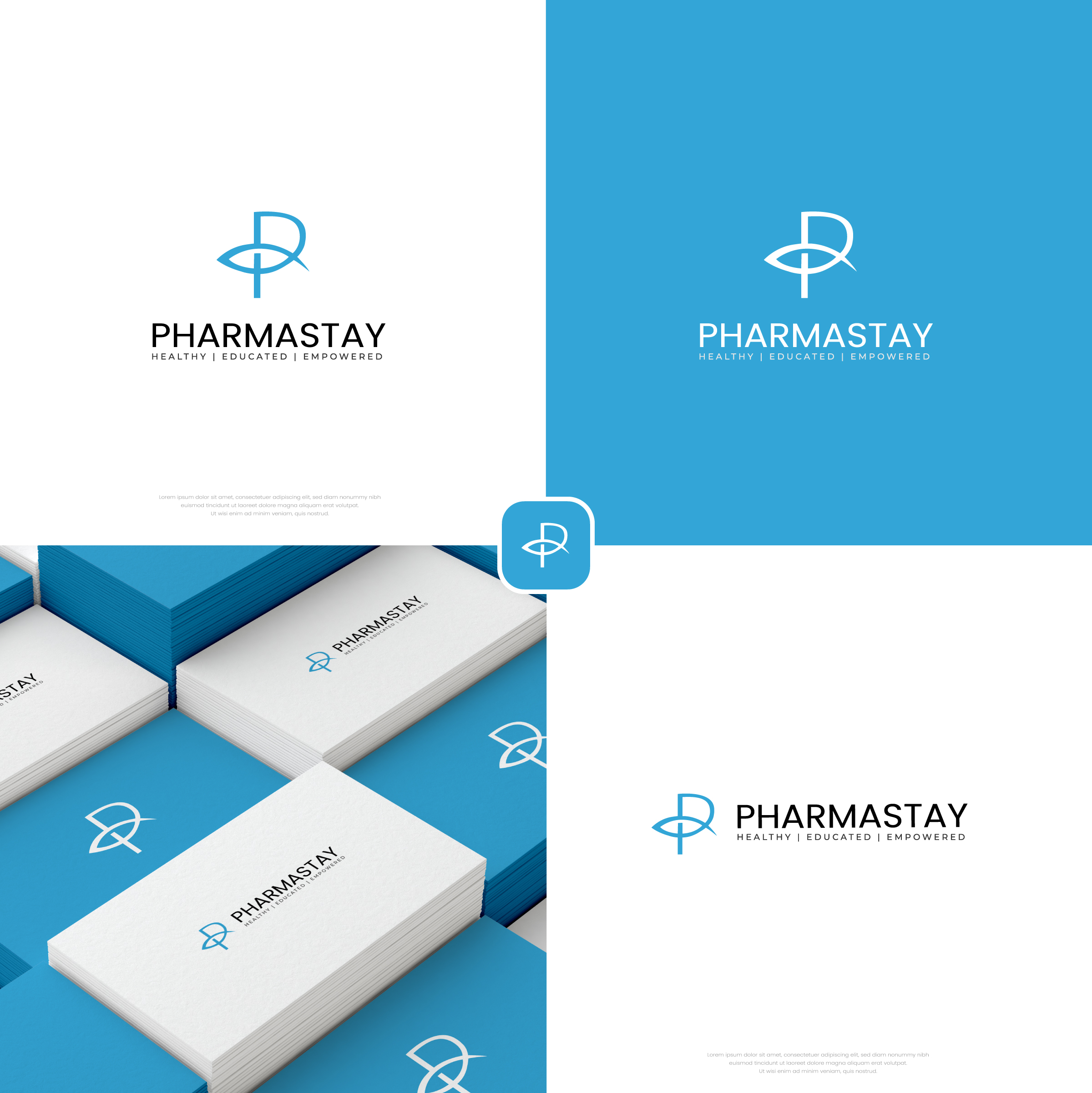 Logo Design by Zybs Graphics for Pharmastay | Design #25497684