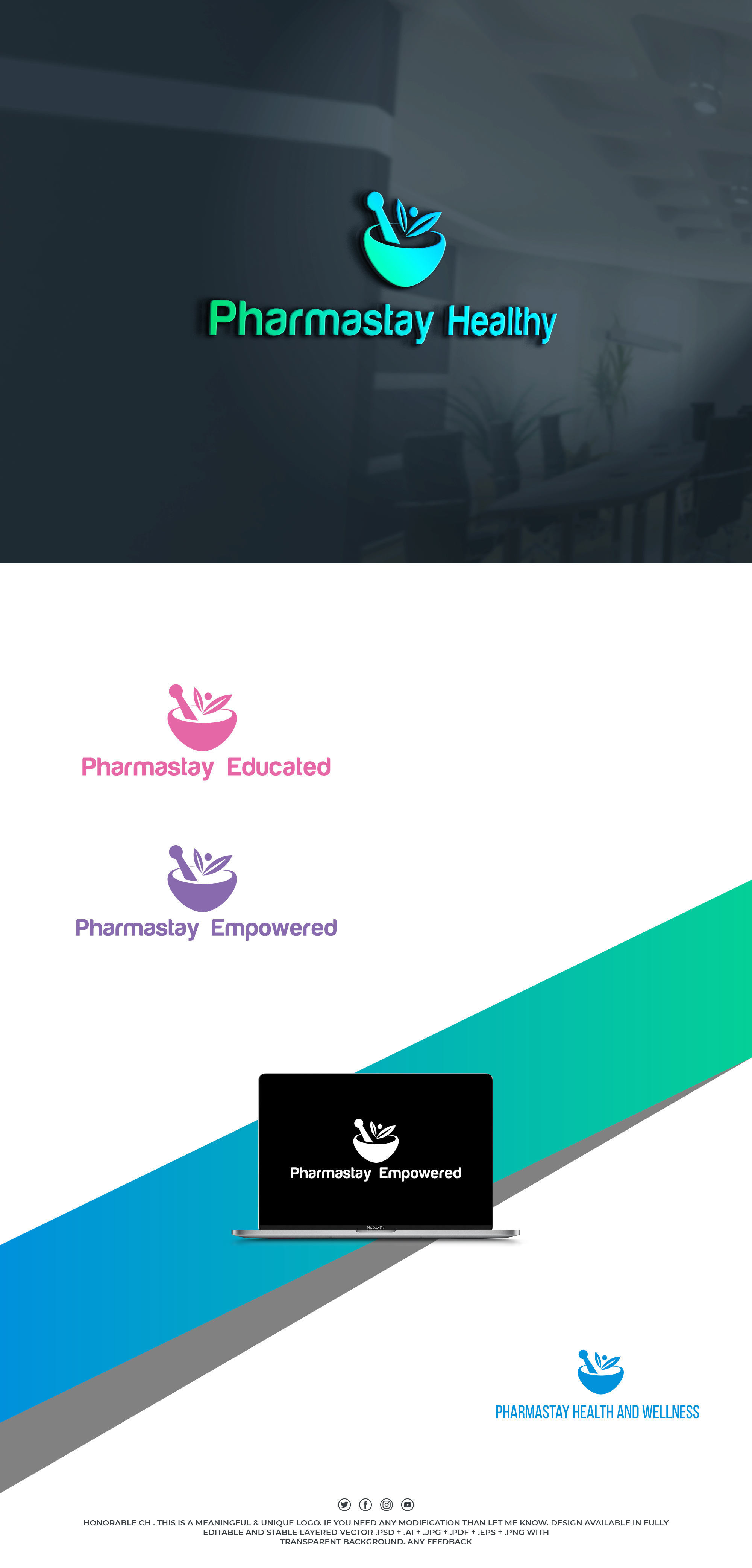 Logo Design by designprotox for Pharmastay | Design #25497668