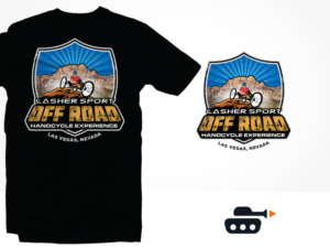 Lasher Sport Off Road Handcycle Experience | Diseño de Logo por ArtTank
