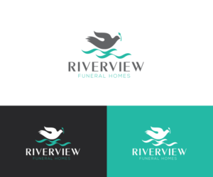 RIVERVIEW Funeral Homes, Chapels, Crematorium, Family Owned & Operated | Logo Design by FourtuneDesign