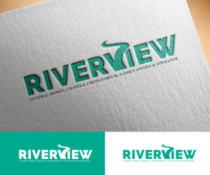 RIVERVIEW Funeral Homes, Chapels, Crematorium, Family Owned & Operated | Logo Design by step forward 2