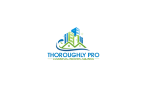 Thoroughly Pro  Commercial Industrial Cleaning | Logo Design by Linda Designs