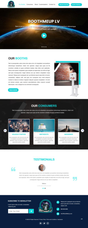 Design Wordpress par pb pour Lemarr Consulting LLC | Design : #25493277